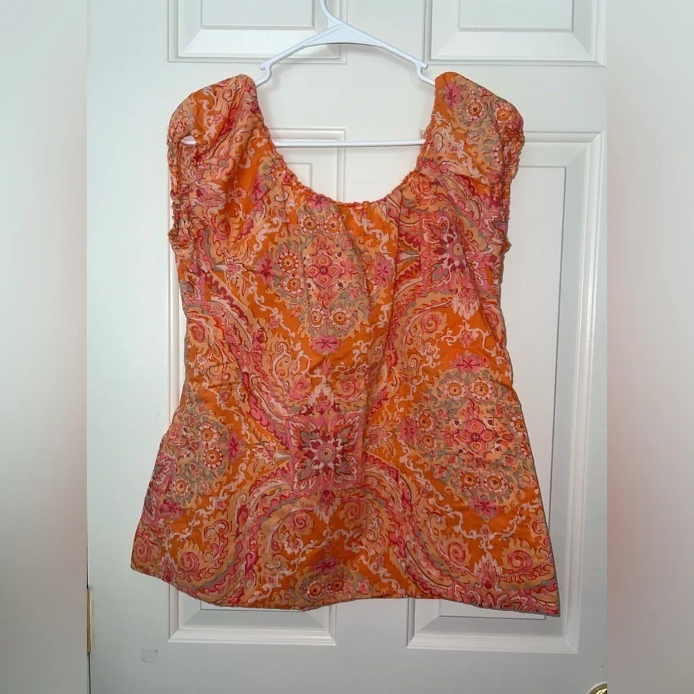 J. Crew Women’s short sleeve top, Medium